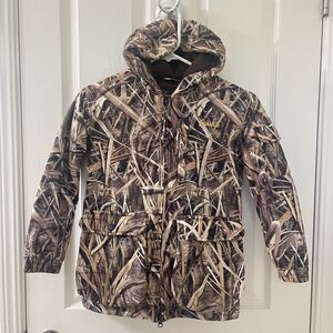 Gamehide Youth Tundra Jacket Mossy Oak Shadow Grass Blades KPJ Size Small 8-10